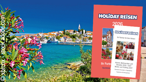Holidayreisen-Kataloge 2026/ 2027